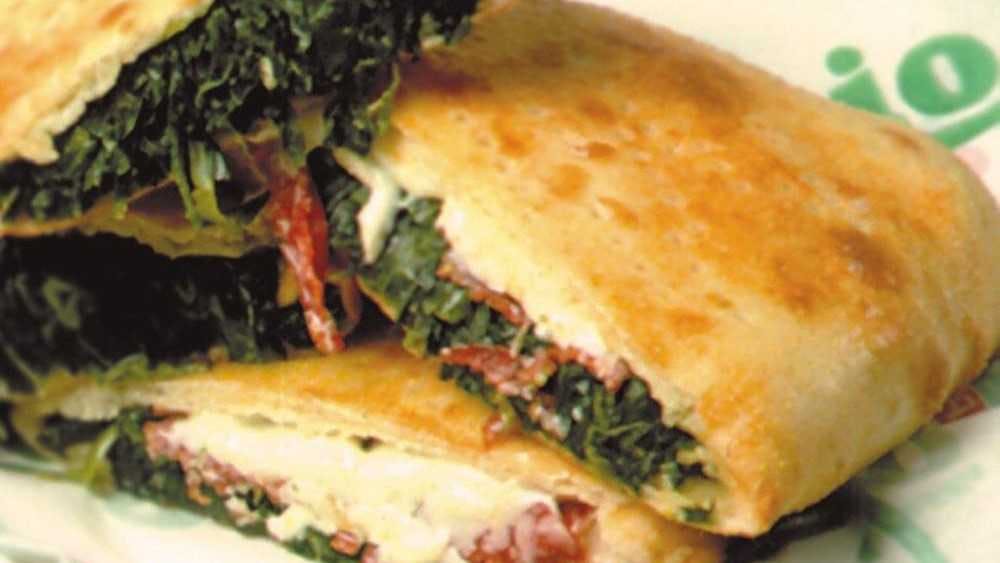 Order Spinach Pie - Small food online from Ronzio Pizza & Subs store, Woonsocket on bringmethat.com