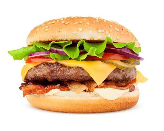 Order Smash Cheddar Cheeseburger food online from Firebelly Wings store, Fairburn on bringmethat.com