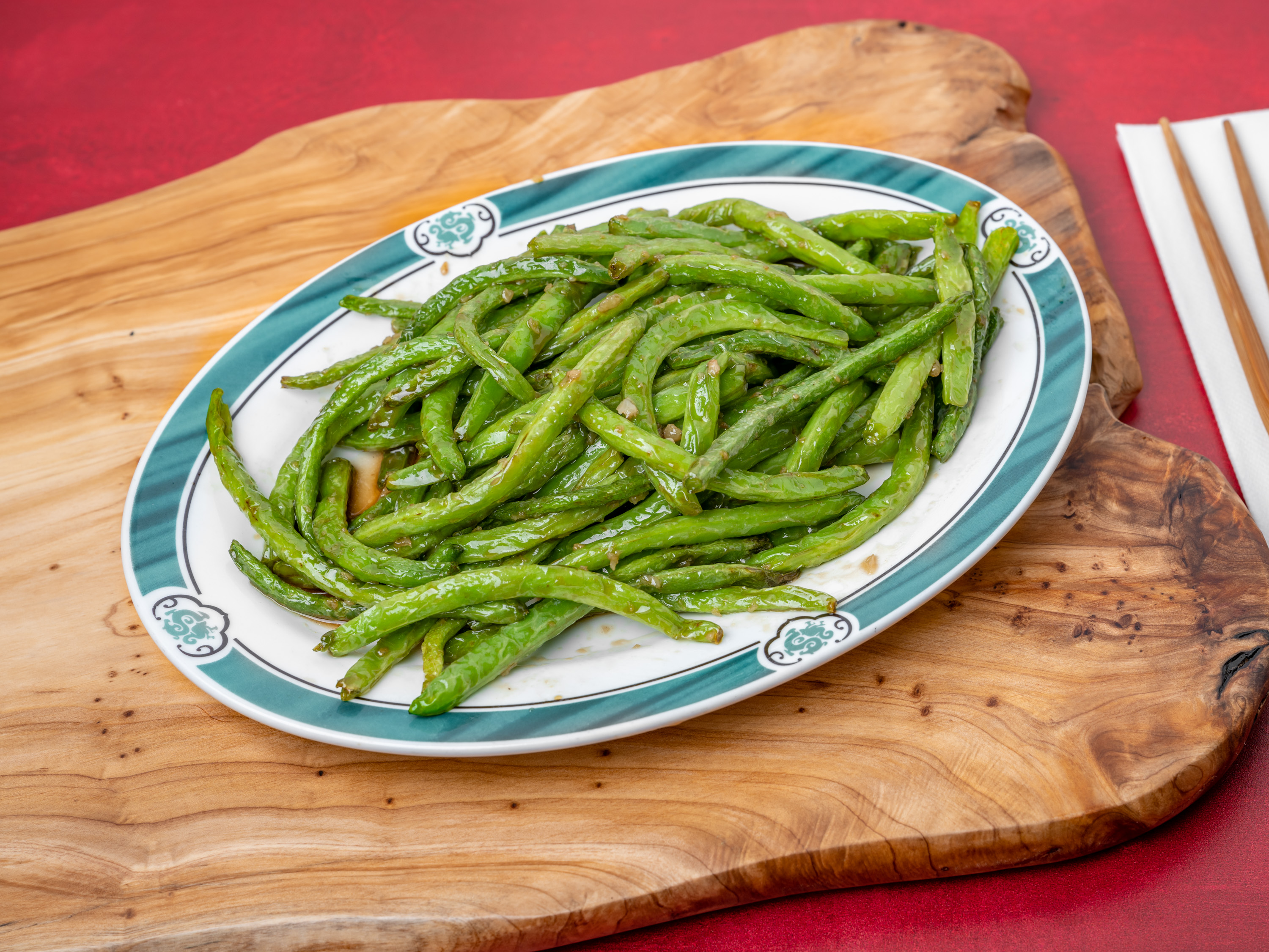 Order V9. Sauteed Green Beans food online from Golden Dragon store, Athens on bringmethat.com