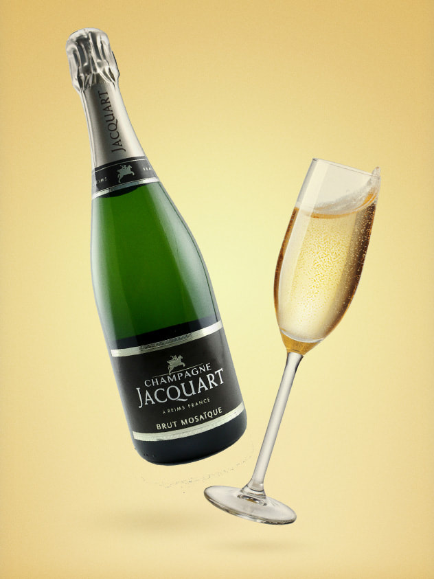 Order Champagne Jacquart NV Brut food online from Simply Wine store, New York on bringmethat.com