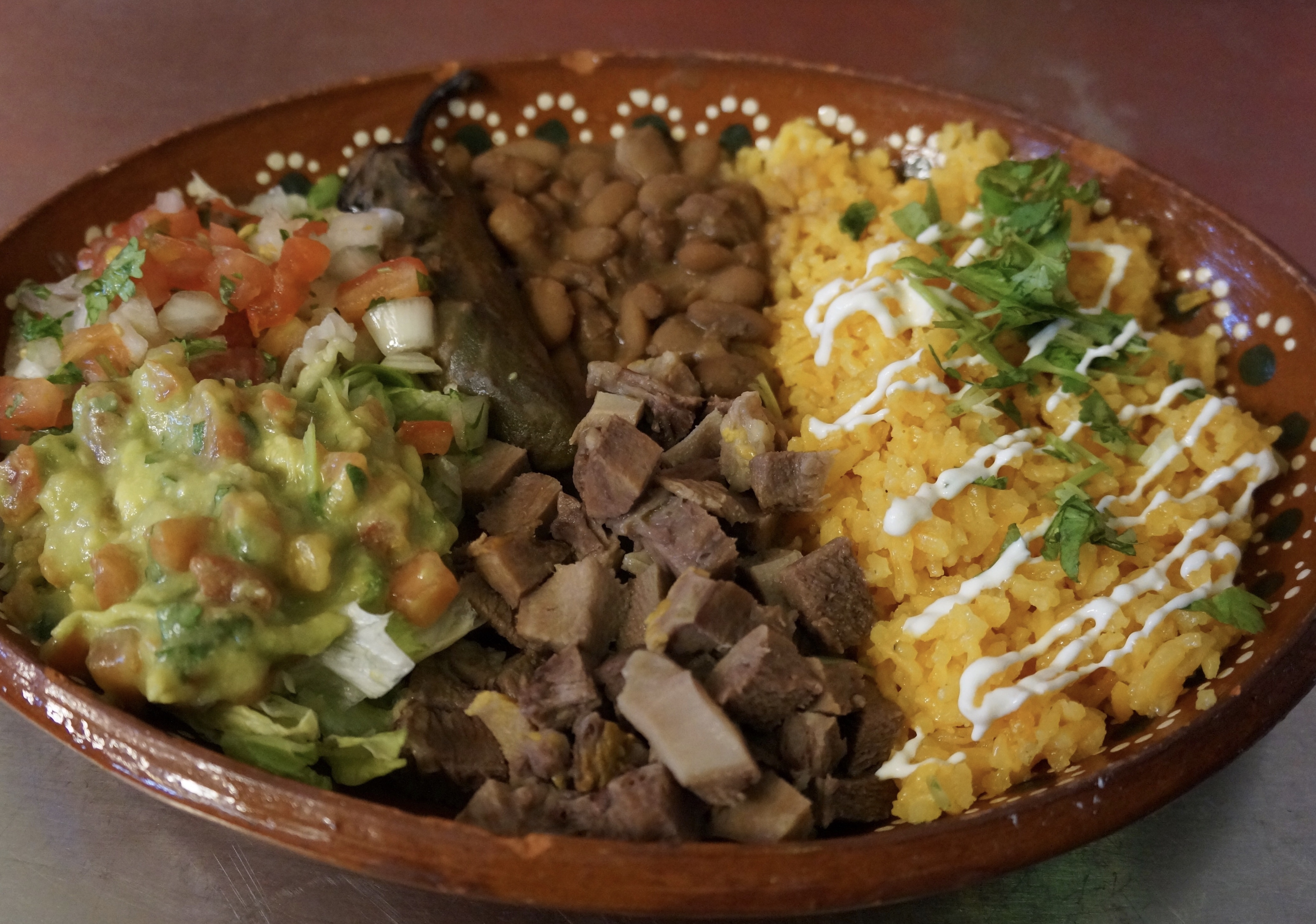 Order Plato mixto large  food online from Tacos Mexico store, Auburn on bringmethat.com