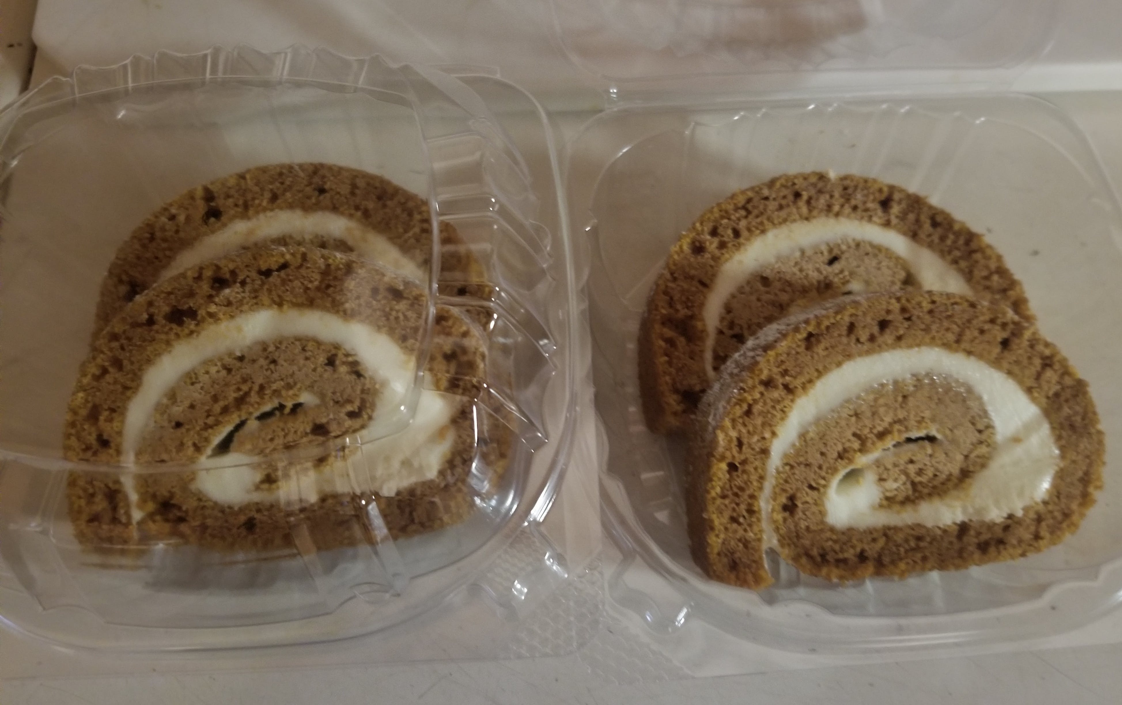 Order Pumpkin roll - 2 slices food online from Novotny's Groceries & Pizza store, Worthington on bringmethat.com