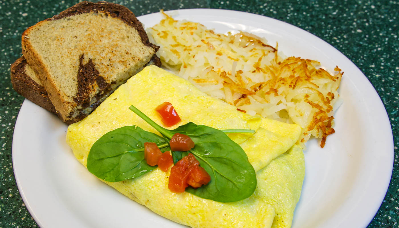 Order STF Omelette food online from Sunny Street Cafe store, Painesville on bringmethat.com