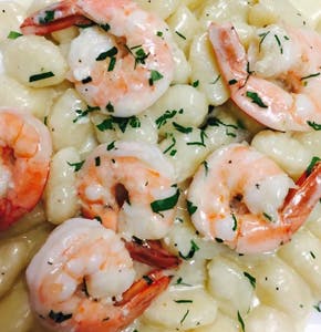 Order Shrimp Scampi - Entree food online from Linda's Pizza & Restaurant store, Manchester Township on bringmethat.com