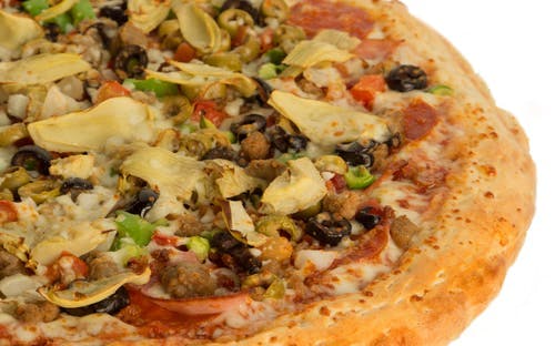 Order Super Combo Pizza - Medium 12" food online from Big Daddy's Pizza store, Salt Lake City on bringmethat.com