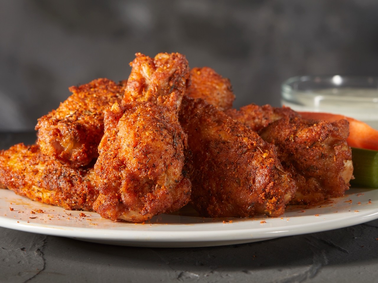 Order Cajun Wings (Hot) food online from Wing Squad store, Torrance on bringmethat.com