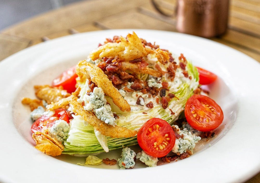 Order Wedge Salad - Salad food online from Chow Pizza Bar store, Raleigh on bringmethat.com