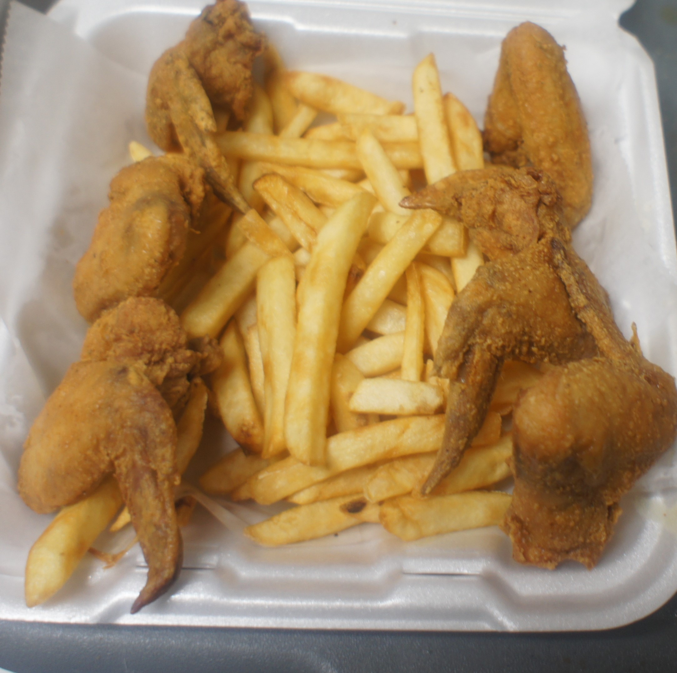 Order Whole Fried Wing food online from A Little Bit Of This store, Gary on bringmethat.com