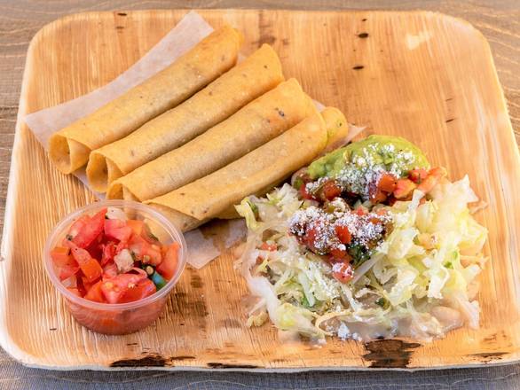 Order Chicken Taquitos food online from Hugo Tacos store, Los Angeles on bringmethat.com