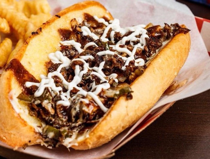 Order Philly Cheesesteak food online from Crooked Fork store, Harker Heights on bringmethat.com