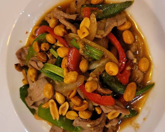 Order Spicy Peanut Stir-Fry food online from Thai Zappz store, Overland Park on bringmethat.com