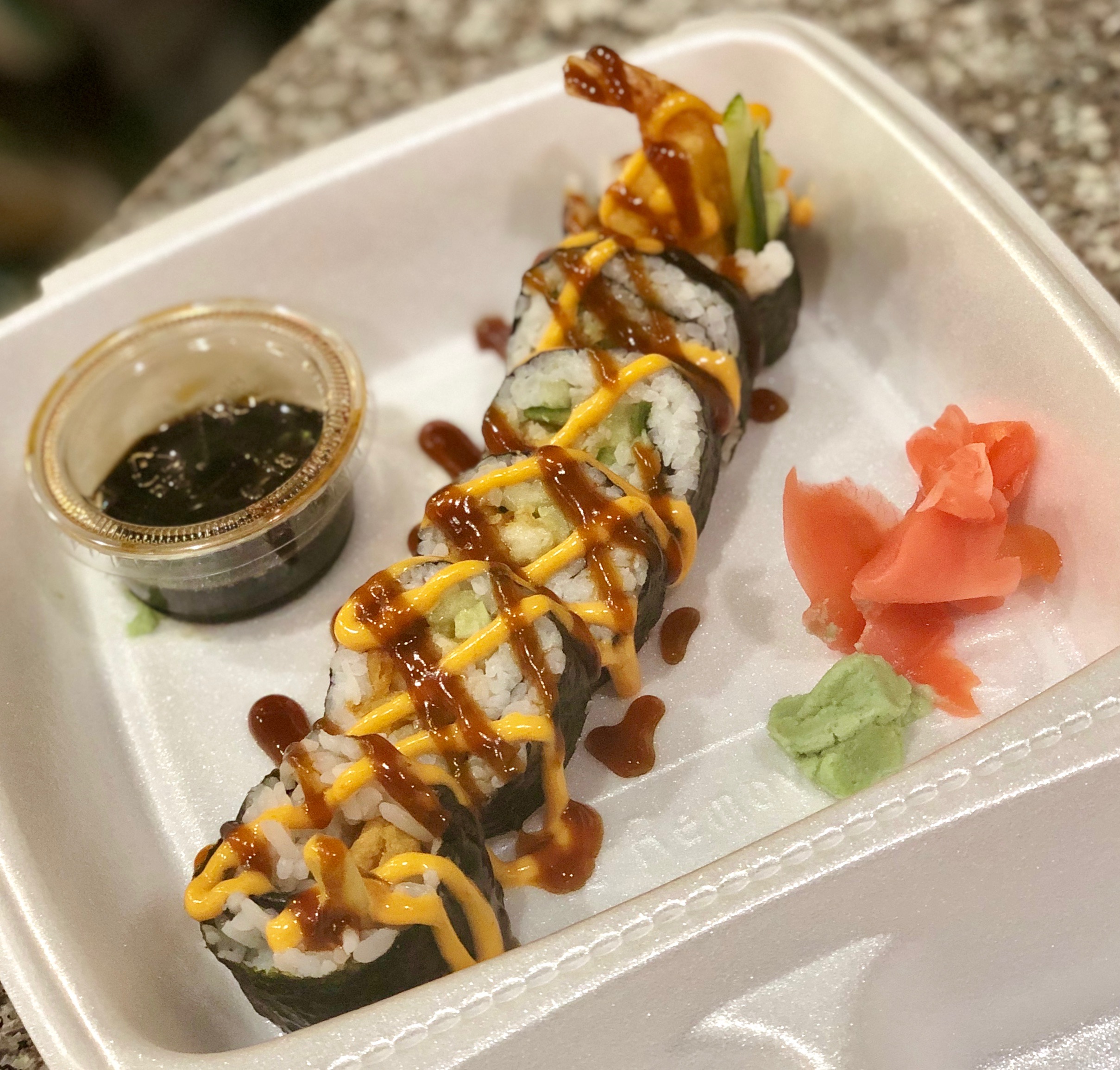 Order 12. Shrimp Tempura Roll food online from Rotasu Hibachi store, Cleveland on bringmethat.com