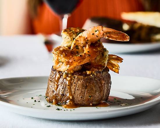 Order Filet Mignon & New Orleans Barbecue Shrimp food online from Fleming Prime Steakhouse & Wine Bar store, Evesham Township on bringmethat.com