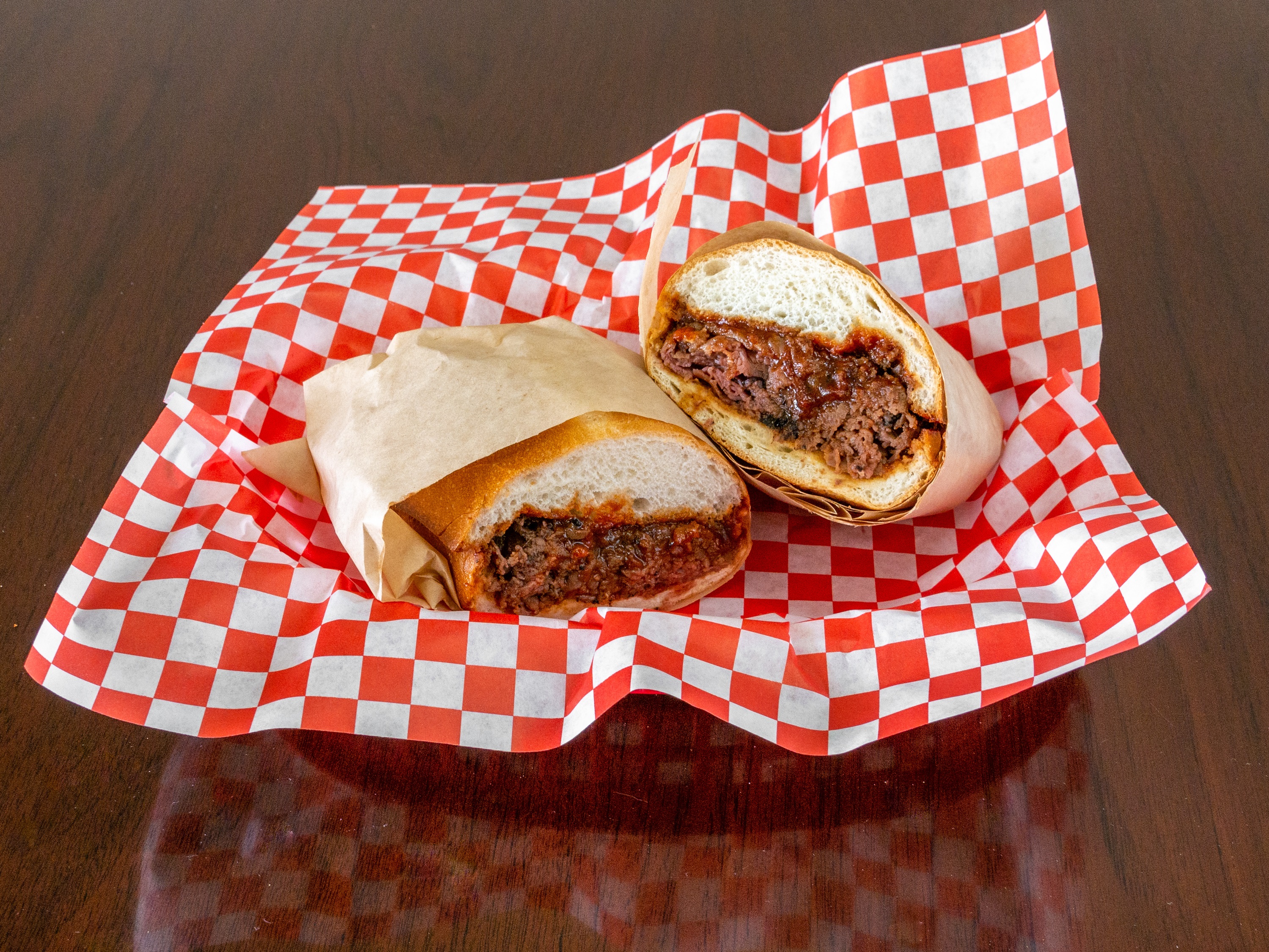 Order Toasted BBQ Roast Beef  Sandwich food online from Robbie Sandwiches store, Capitola on bringmethat.com