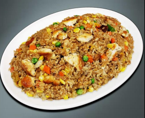 Order [F3] 치킨 철판 볶음밥 / Chicken Fried Rice food online from Jjang Restaurant store, Buena Park on bringmethat.com