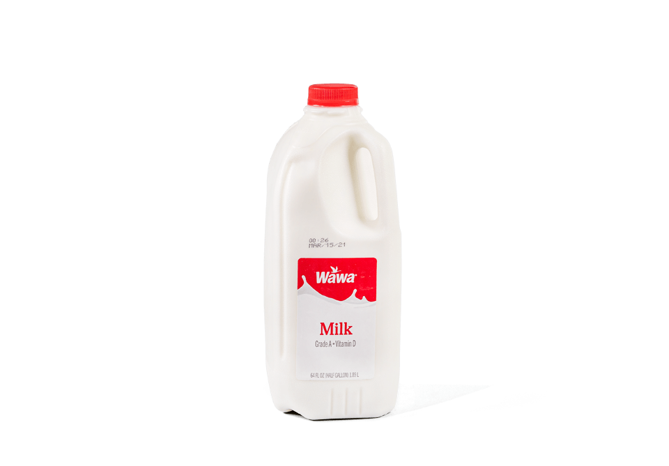 Order Wawa Whole Milk Half Gallon food online from Wawa store, Middle Township on bringmethat.com