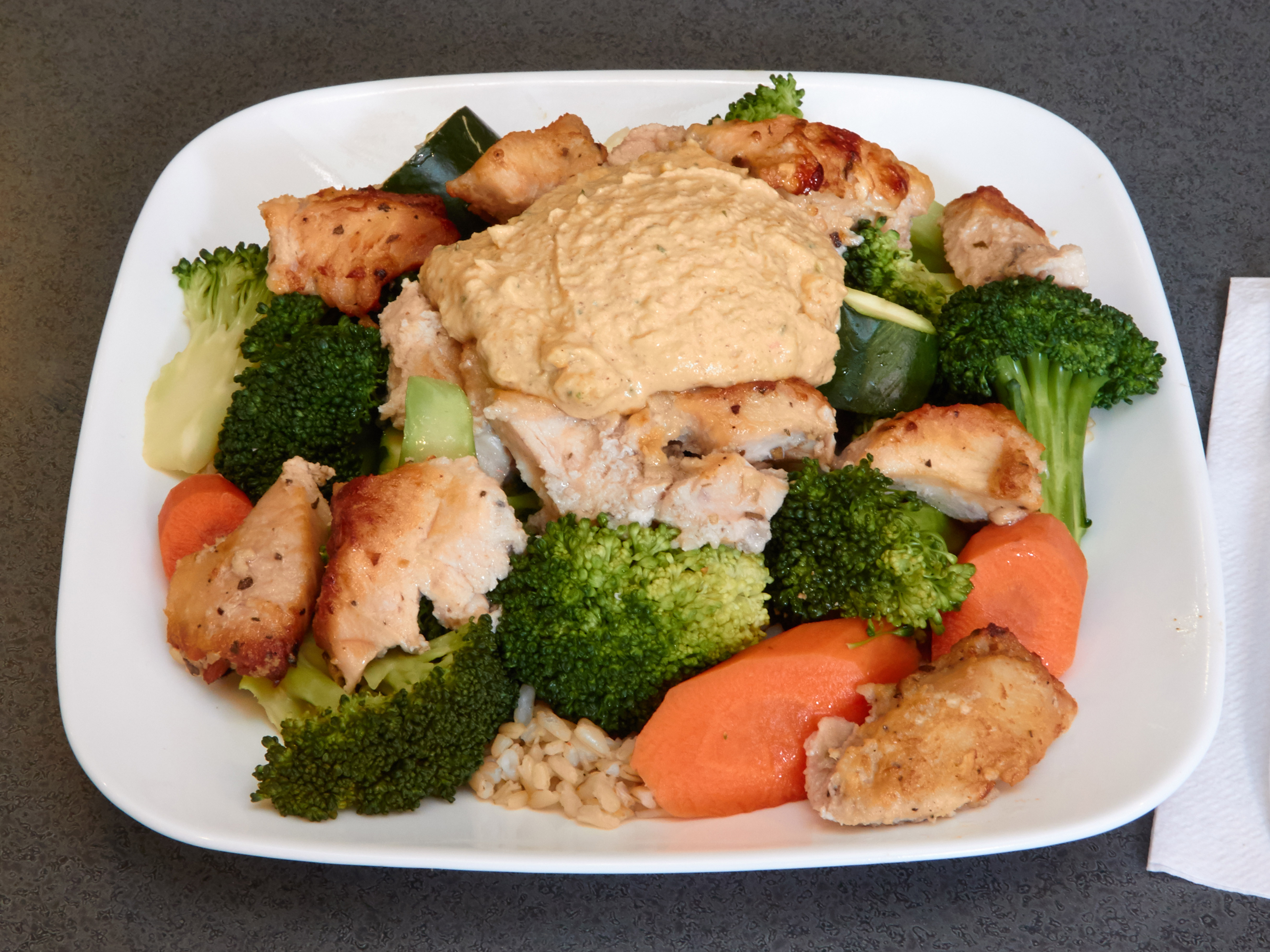 Order Ultimate Plate (High Carb) food online from Eva's health food store, New York on bringmethat.com