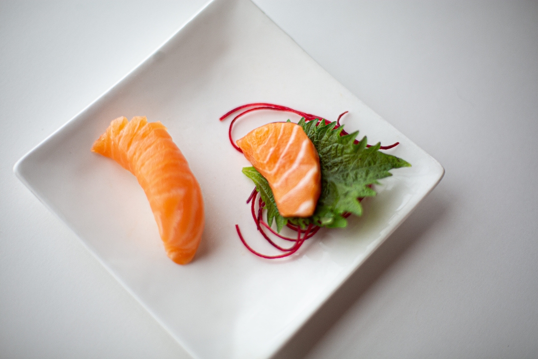Order Salmon (C) food online from Ichiban Japanese Bistro store, Sterling Heights on bringmethat.com