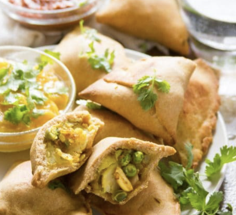 Order Small Baby Samosa (4) food online from Shan-a-punjab catering store, Brookline on bringmethat.com