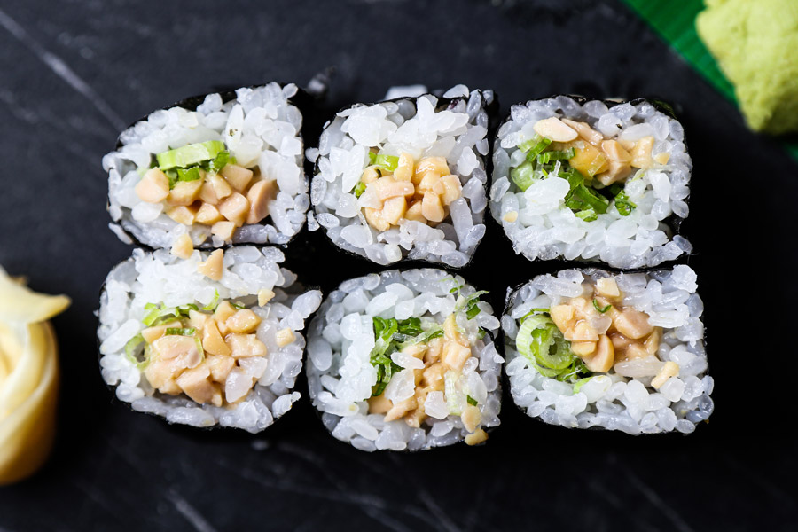 Order Roll with 6 Pieces Natto food online from Asia Nine store, Washington on bringmethat.com