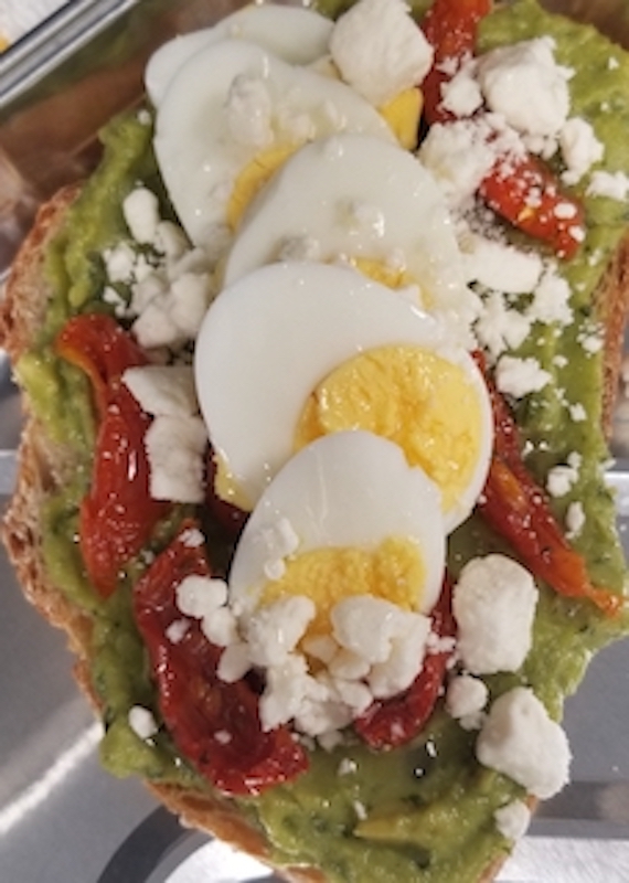 Order Avocado Toast food online from The Eco Cafe store, Oak Park on bringmethat.com
