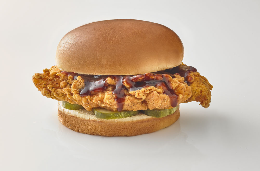 Order Honey BBQ Chicken Tender Sandwich food online from The Roost store, Summerville on bringmethat.com
