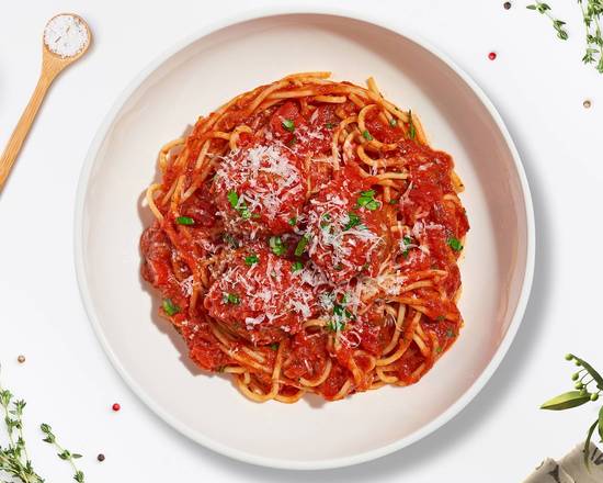 Order Spaghetti & Meatballs food online from Italian Or Nothing store, Nashville on bringmethat.com