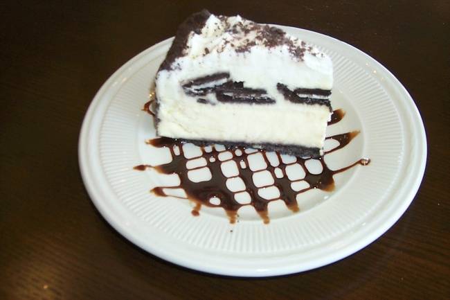 Order White Chocolate Oreo Cheesecake food online from Louisiana Bistreaux Seafood Kitchen store, East Point on bringmethat.com