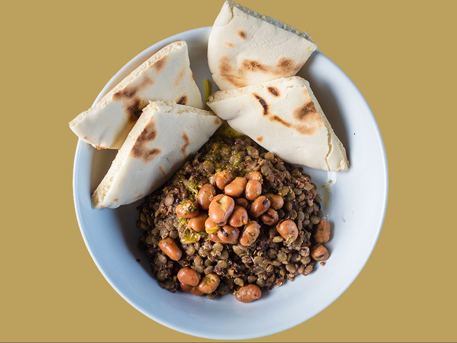 Order Lentil Quinoa Bowl food online from Micheline'S Pita House store, San Diego on bringmethat.com
