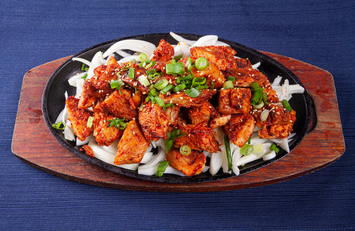 Order Spicy Chicken food online from Song Pa Korean Restaurant store, Sacramento on bringmethat.com