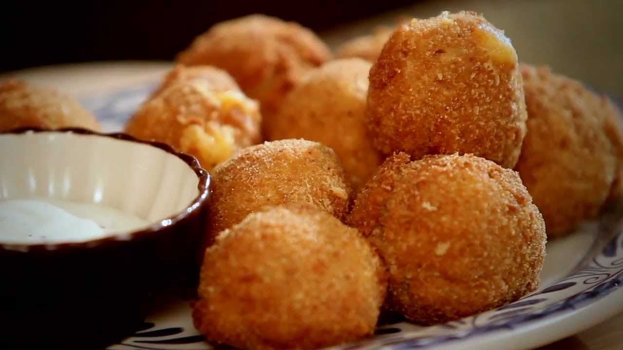 Order Cheddar Cheeseballs - Side food online from Fox's Pizza Den store, Parkhill on bringmethat.com