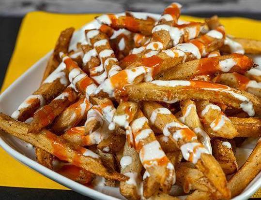 Order Buffalo Ranch Fries food online from Big Deal Burger store, Solvang on bringmethat.com