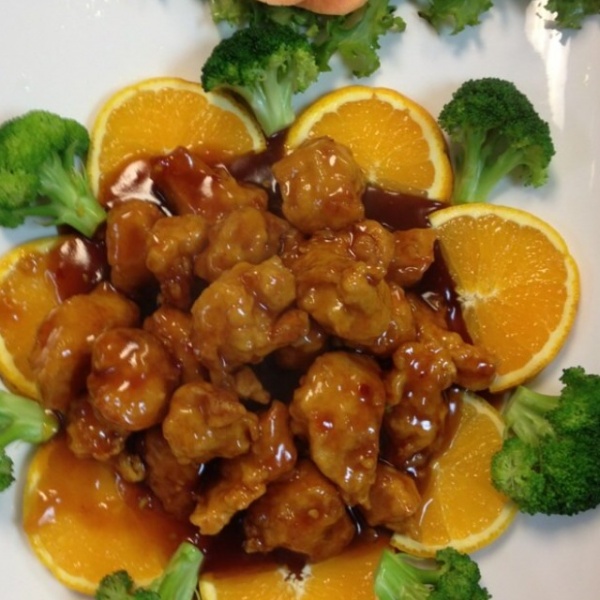 Order C2. Orange Chicken food online from China Bowl store, Elk Grove Village on bringmethat.com