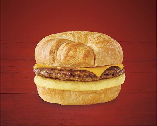 Order ampm Sausage, Egg and Cheese Croissant food online from ampm store, SAN BRUNO on bringmethat.com