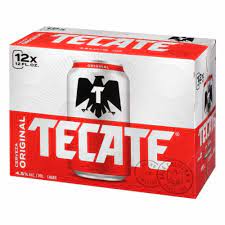 Order Tecate Mexican Beer 12 Pack Cans food online from Mirage Wine & Liquor store, Palm Springs on bringmethat.com