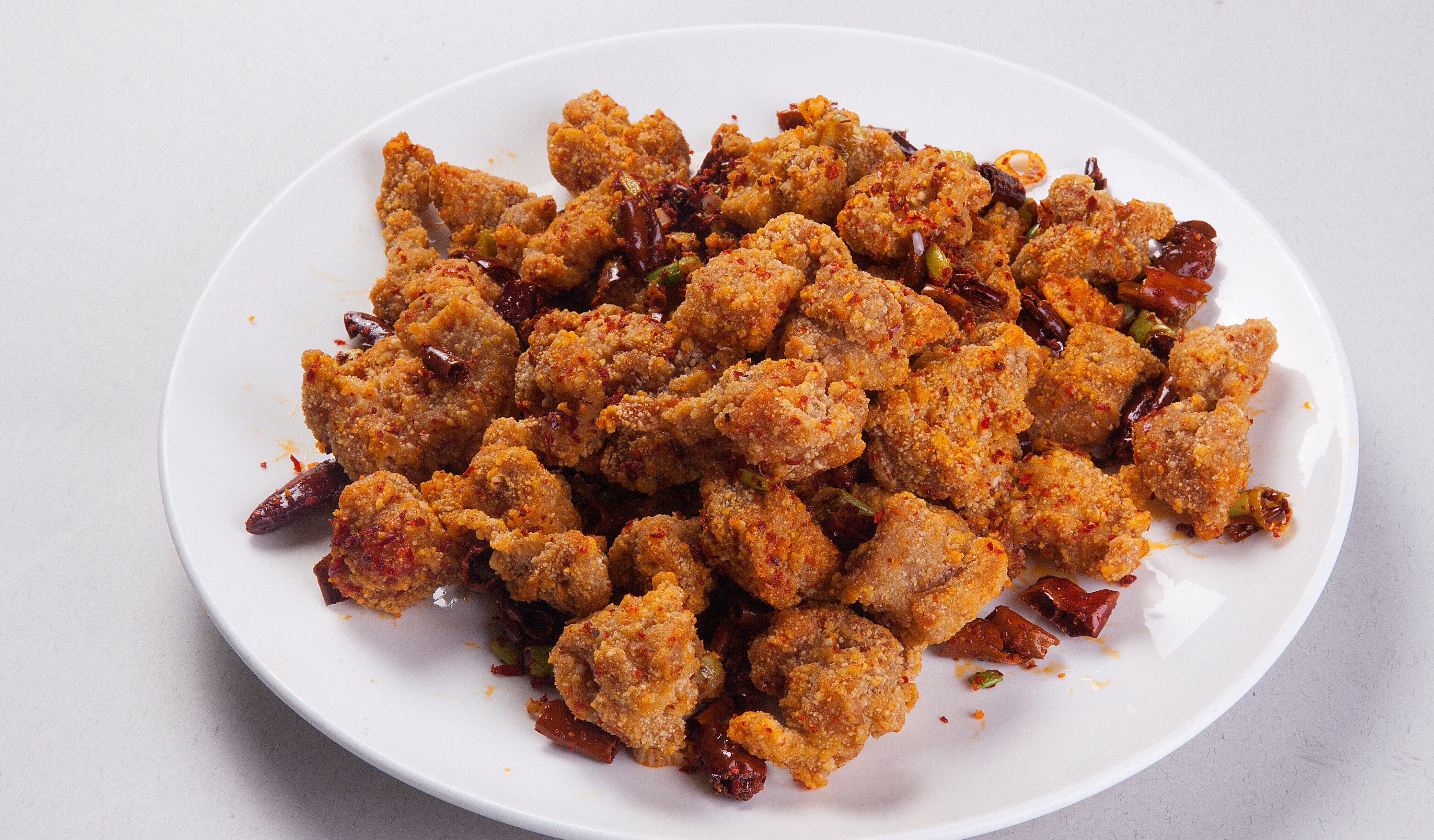 Order Chong Qing Spicy Chicken food online from Canaan Restaurant Chinese Cuisine store, West Covina on bringmethat.com