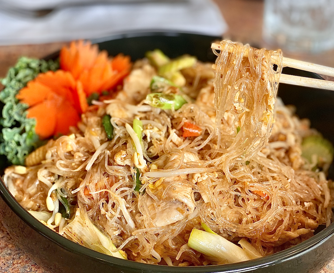 Order Pad Woon Sen food online from Iyara Thai Cuisine store, Houston on bringmethat.com