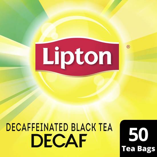 Order Lipton Decaffeinated Black Tea Bags, 50 CT food online from Cvs store, SUNNYVALE on bringmethat.com