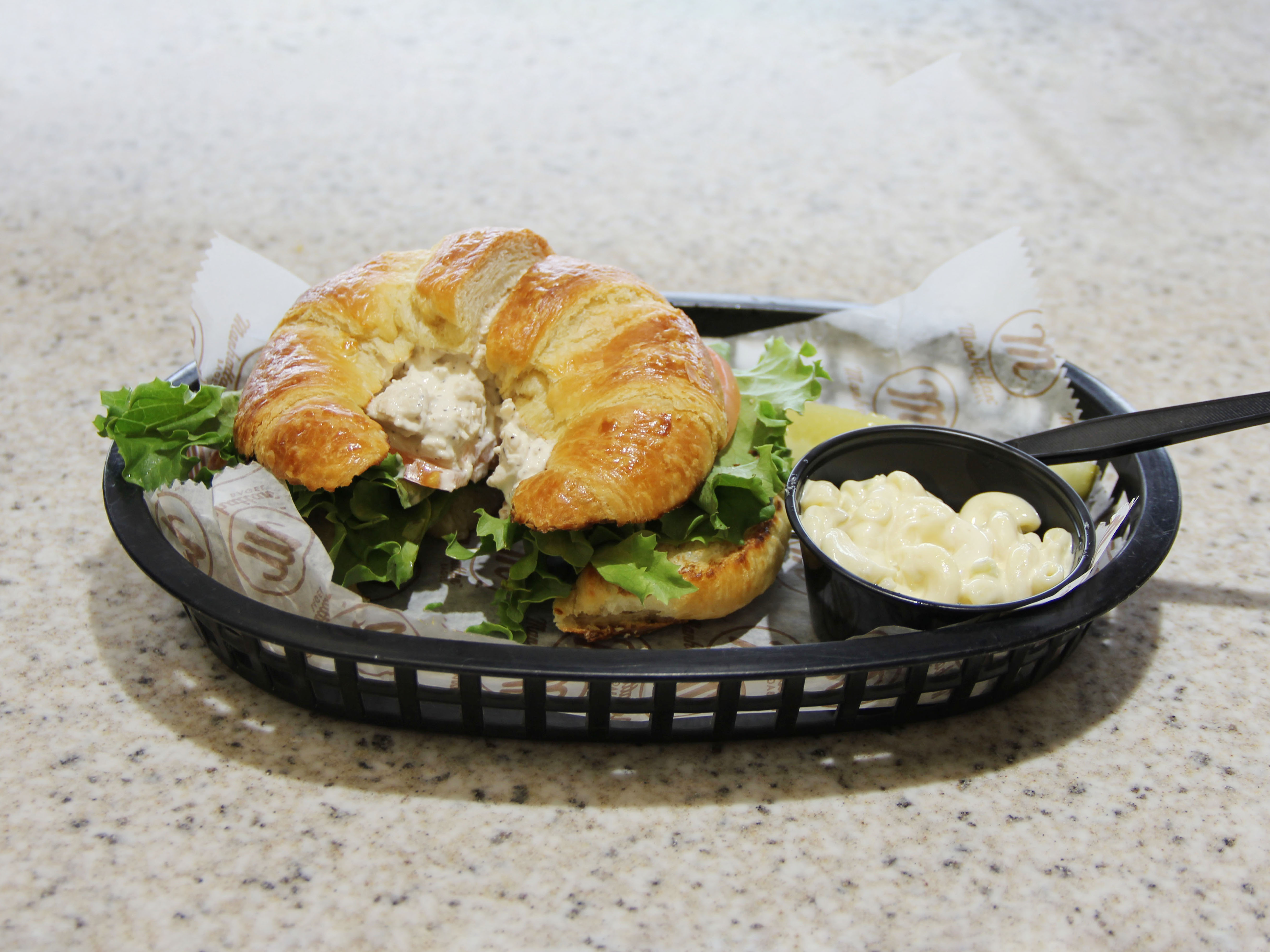 Order Chicken Salad on Croissant food online from Manhattan Bagel store, Cherry Hill on bringmethat.com