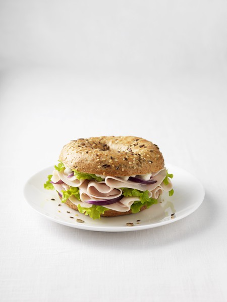 Order Turkey Breast Sandwich food online from Bagelry store, Rockville Centre on bringmethat.com