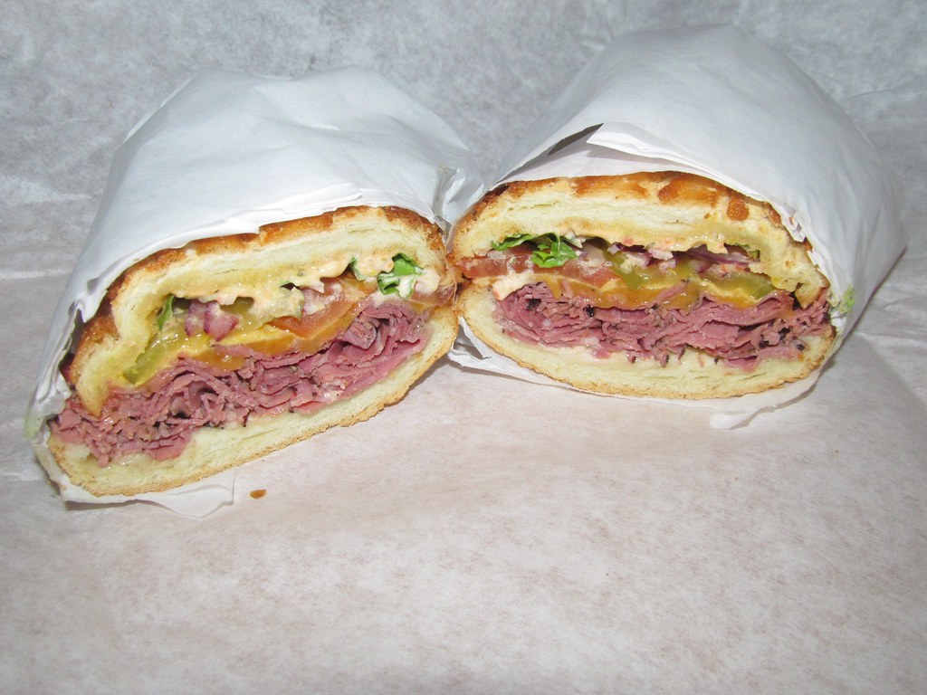 Order Hot Pastrami food online from Akh's Cafe store, San Francisco on bringmethat.com
