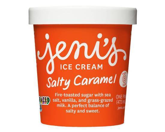 Order Salty Caramel (GF) food online from Jeni Splendid Ice Cream store, Wilmette on bringmethat.com
