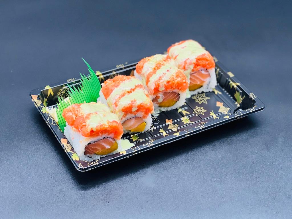 Order Salmon Lover Roll food online from I Sushi Inc. store, Ridgewood on bringmethat.com