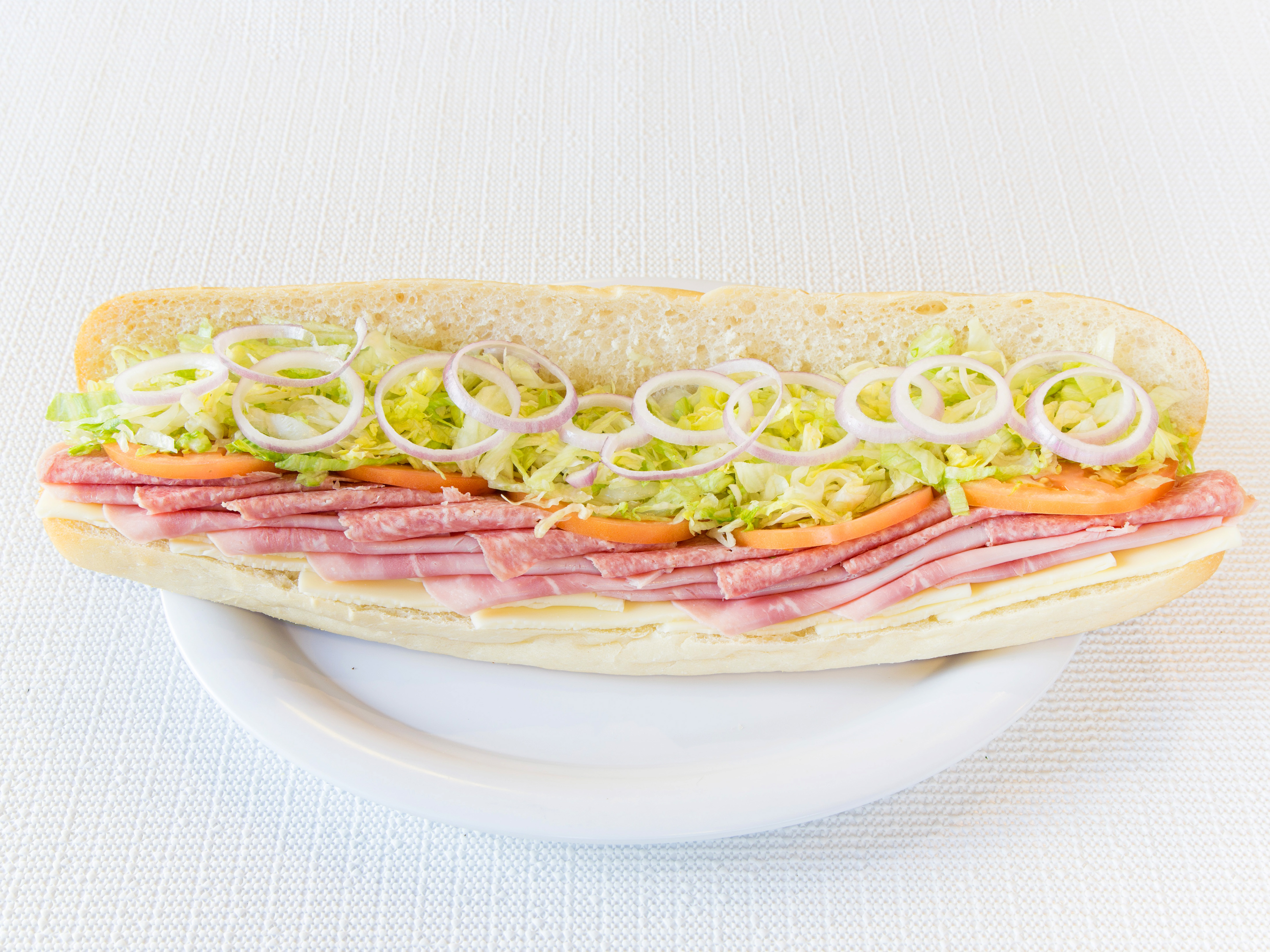 Order 1. Ham, Salami and Provolone Sandwich food online from Joe's Pizzeria store, Bayonne on bringmethat.com
