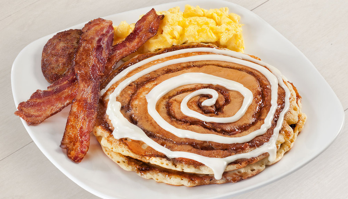 Order Ultimate Pancake Combo food online from Jimmy's Egg store, Omaha on bringmethat.com