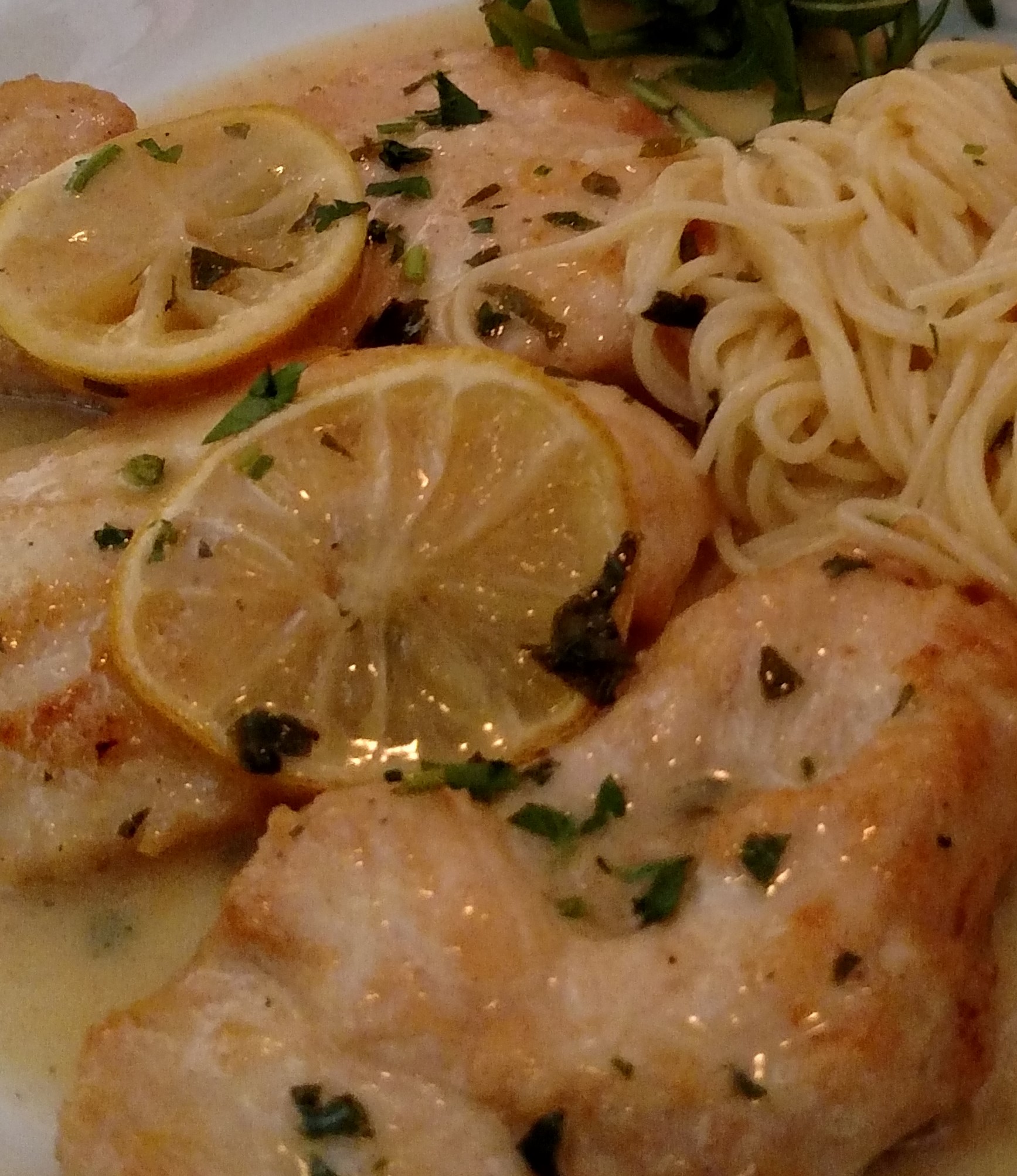 Order Chicken Piccata food online from Matteos Take-Out A Little Taste of Hoboken store, Los Angeles on bringmethat.com