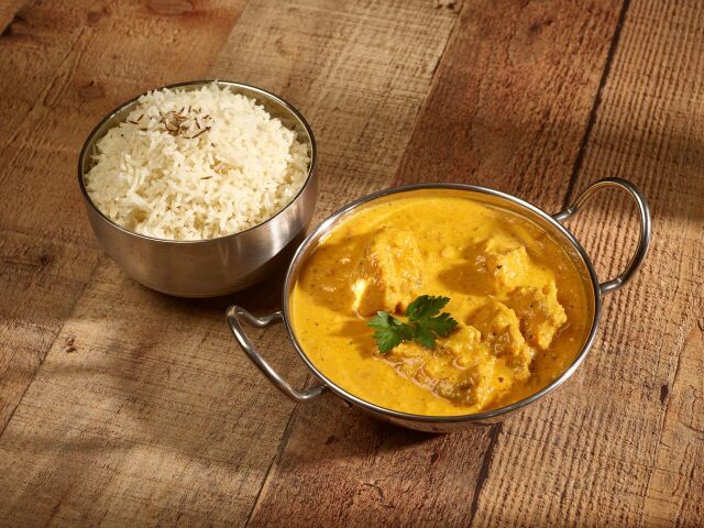 Order 42. Chicken Shahi Korma food online from India's Restaurant store, Denver on bringmethat.com