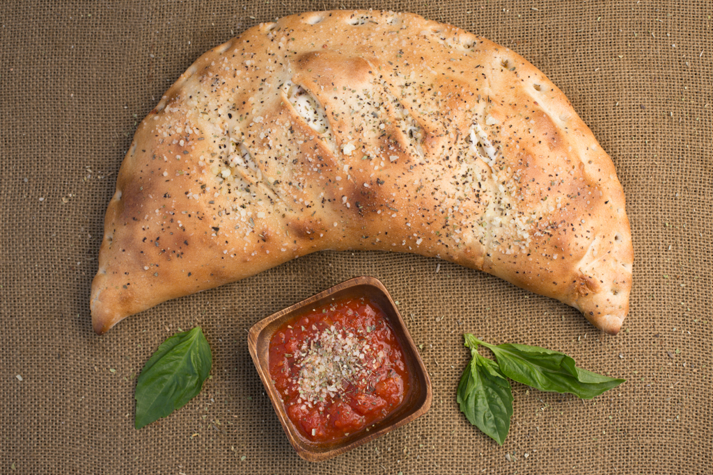 Order BBQ Chicken Calzone   food online from Jeb Pizza store, Troy on bringmethat.com