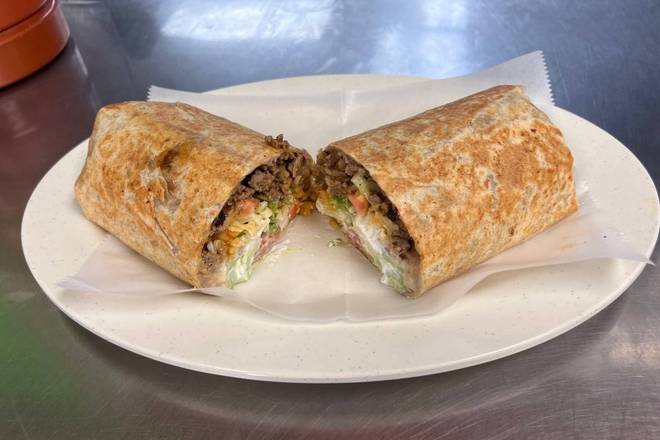 Order #10. Super Burrito California food online from Taqueria Puro Jalisco store, Pasadena on bringmethat.com