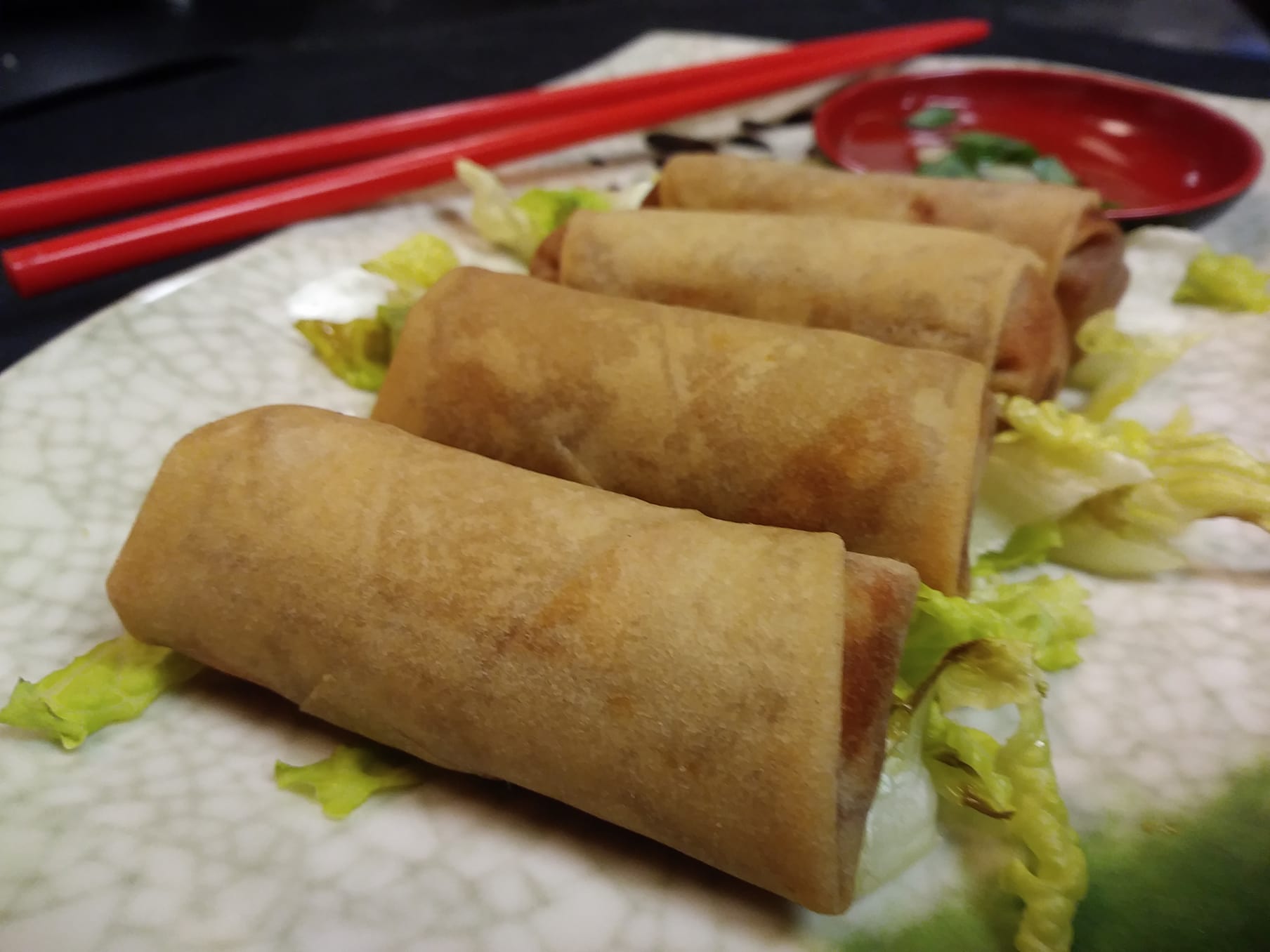 Order Mini Fusion Roll food online from Kamchi Rice & Noodles store, Ada on bringmethat.com